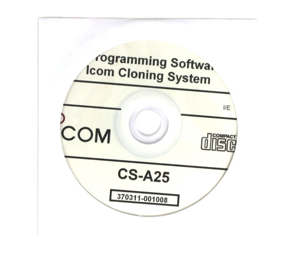 ICOM CS-A25 #01 Software für IC-A25NE/CE