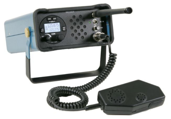 Becker GK615-1E Tragbare Bodenfunkstation 6W mit Lautsprecher-Mikrofon