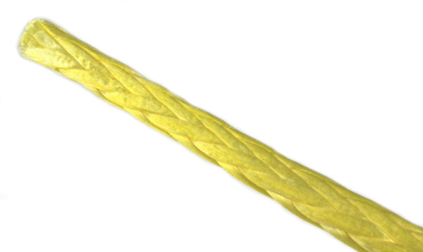 Seilflechter NOVOLEEN PU12, 4mm, gelb, 1000m