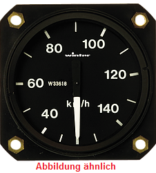 Winter 8022 UL-Einbau-Fahrtmesser EBF (57mm) mit Staurohr