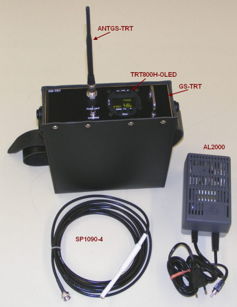 f.u.n.k.e. Tragbare Station ZGS-TRT+OLED - inkl. TRT800H-OLED, 2 Antennen, Akku, Ladegerät